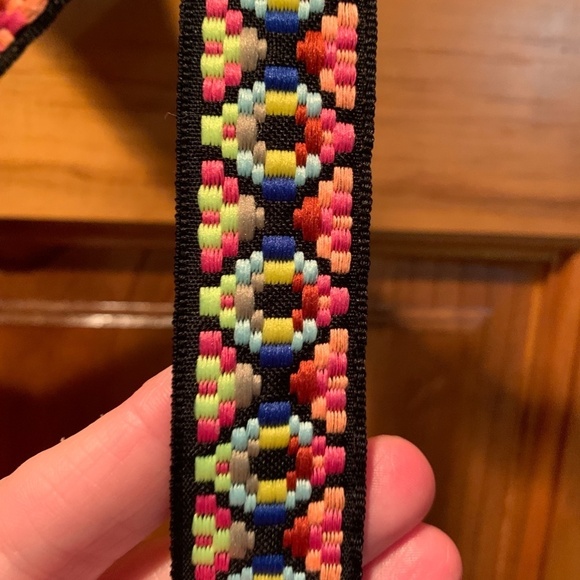 Anthropologie Pilcro Geometric Shape Peplum Hem Racerback Tank Large - Picture 8 of 8